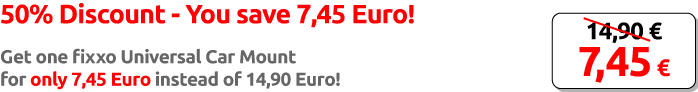 fixxo Handyhalter 50% günstiger kaufen